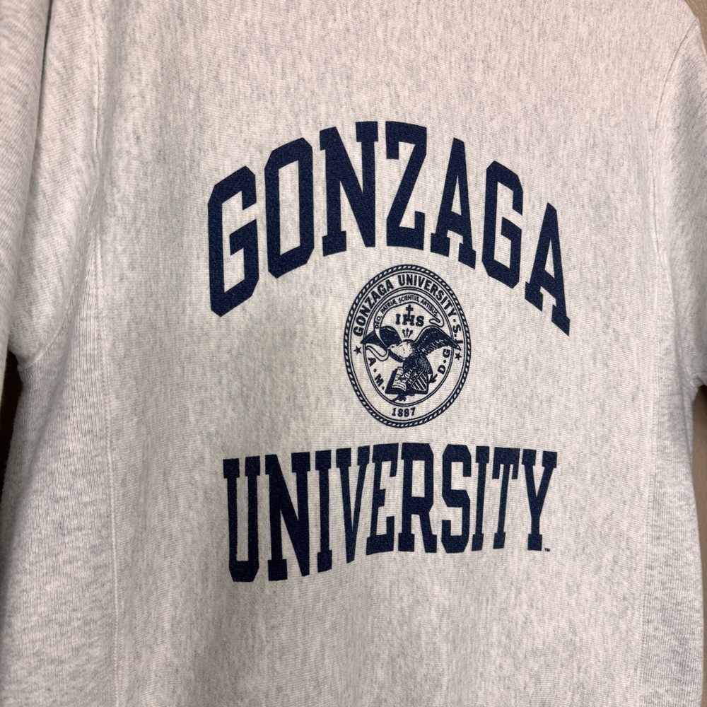 Champion Reverse Weave Gonzaga University Sweatshirt A - Picture 4 of 11